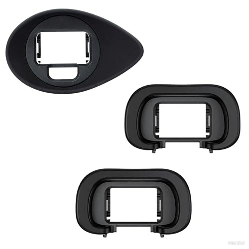 2 Pack FDA-EP21L Soft Silicone Camera Eyepiece Eyecup + A7IV A7RV Eyecup Eyepiece, Camera Viewfinder Eyeshade