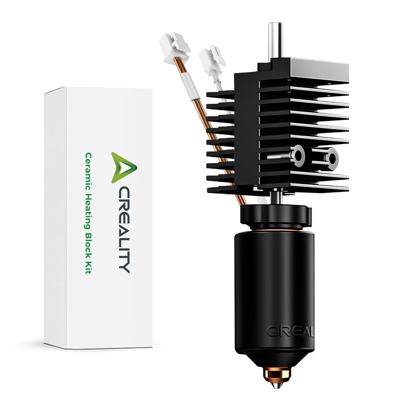 Creality Official K2 Ceramic Heating Block Hotend Kit, with Quick-swap Nozzle Kit, Supports 300°C High Temperature, All-Metal Integrated Design Extruder Hotend Kit for 3D Printers K2 Combo For K2