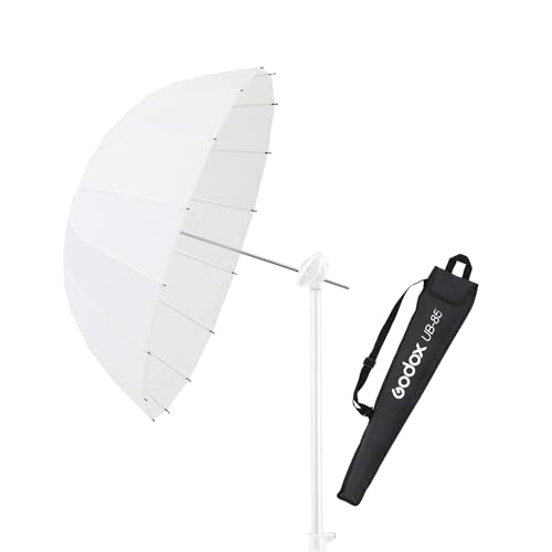 Godox UB-85D 33.5'' Transparent Parabolic Reflective Umbrella Transparent 33.5''