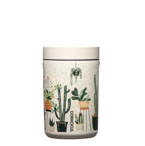 Corkcicle Keep Fresh Canister - Preserves Freshness for Coffee Beans & Pantry Items - Airtight Seal - Internal Air Compressor - BPA-Free - Gift for Coffee Lovers - Prickly Pear