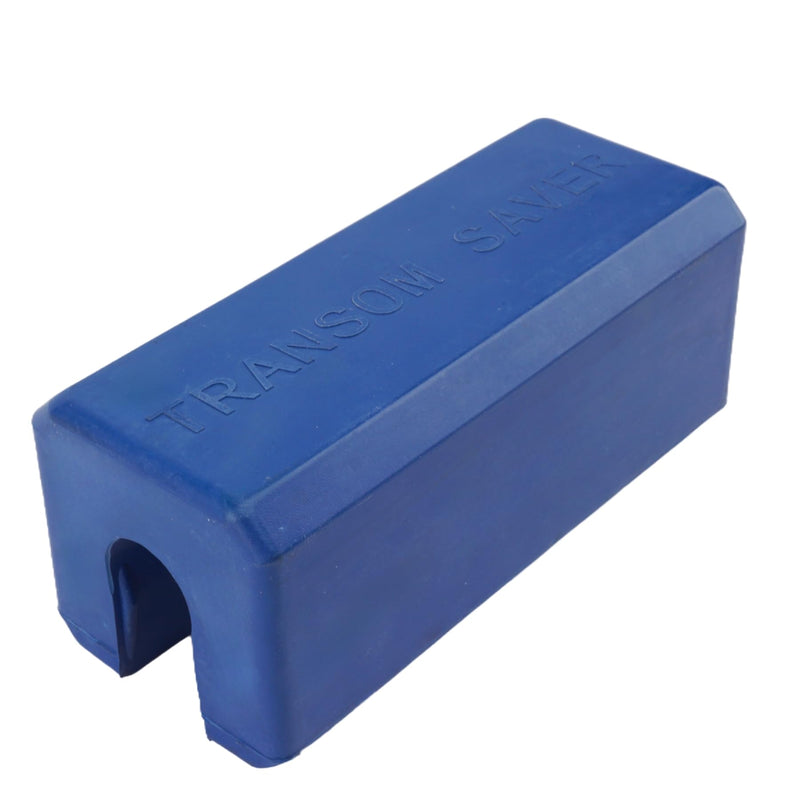 Outboard Wedge Transom Support Saver for Single Ram Boat Motors Trailering | SeaSierra-7002 Rubber Safety Supports Used on Mercury Yamaha Evinrude Johnson Honda Suzuki Marine Engine Blue Square Outboard Transom Support
