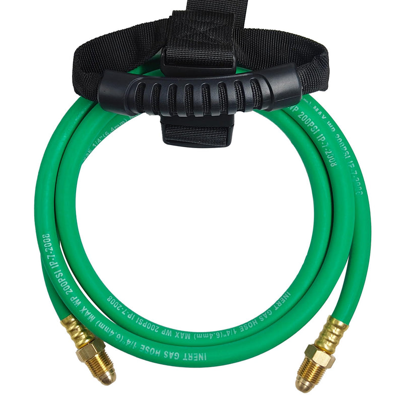[Australia - AusPower] - 5FT Argon Gas Hose, Inert Gas Welding Hoses for MIG/TIG Welding Regulator (5FT, 6,56FT, 10FT Argon Hose), Argon CO2 Gas Regulator Adapter Hose for MIG/TIG Welder Flowmeter 1/4", 5/8" UNF-18RH 5FT Argon Hose 