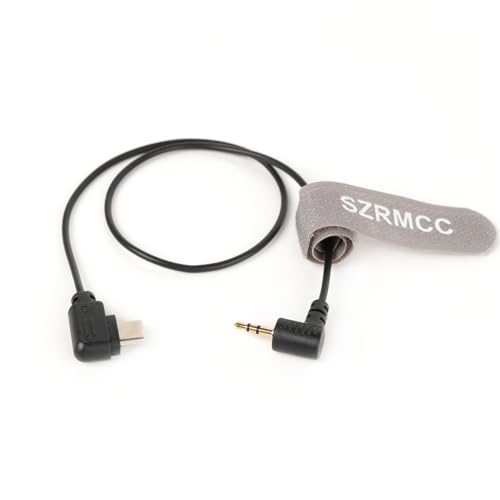 SZRMCC Ronin-SC RSS Control Cable Type-C to 2.5mm Remote Release Cable for DJI RSC2 RS2 RS3/Pro Stabilizer to Fujifilm X-Pro2 XT20 XT30 XA3 XE3 XH1 X100F GFX100S Canon 80D 90D M6II Camera