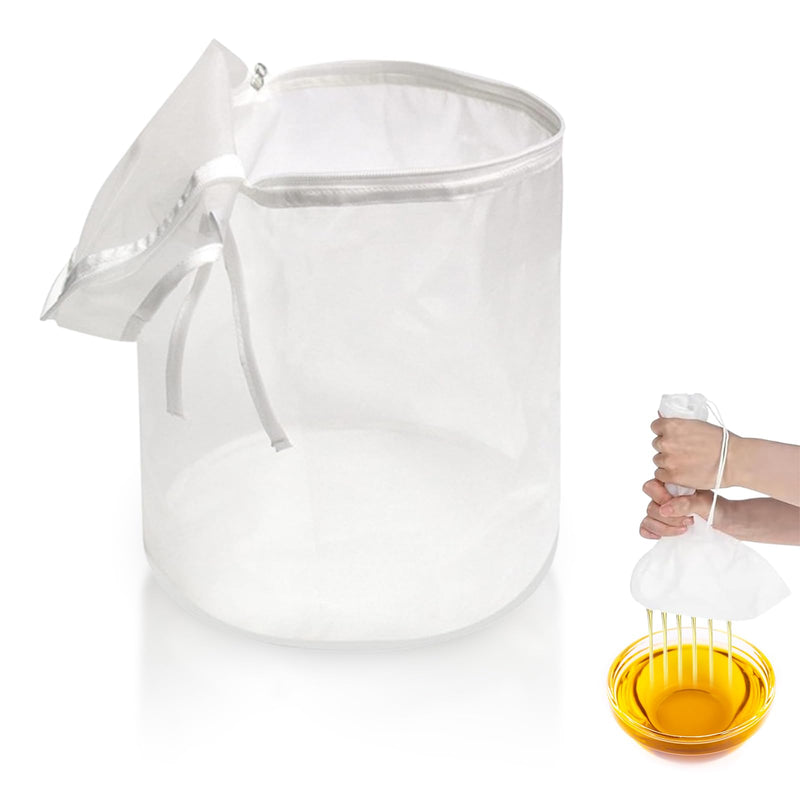 Bubble Bags, 2 Gallon 220 Micron Bubble Hasch Bag, Essence Extraction Bag Kit, Bubble Filter Bag, Bubble Zipper Bag for Herb Extraction, Juice Extraction, Wine, Garden