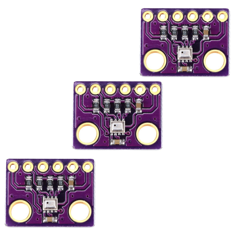 [Australia - AusPower] - 3Pcs High Precision BMP280 Barometric Pressure Sensor Module with I2C/SPI Interface, 3.3V Altimeter for Arduino 