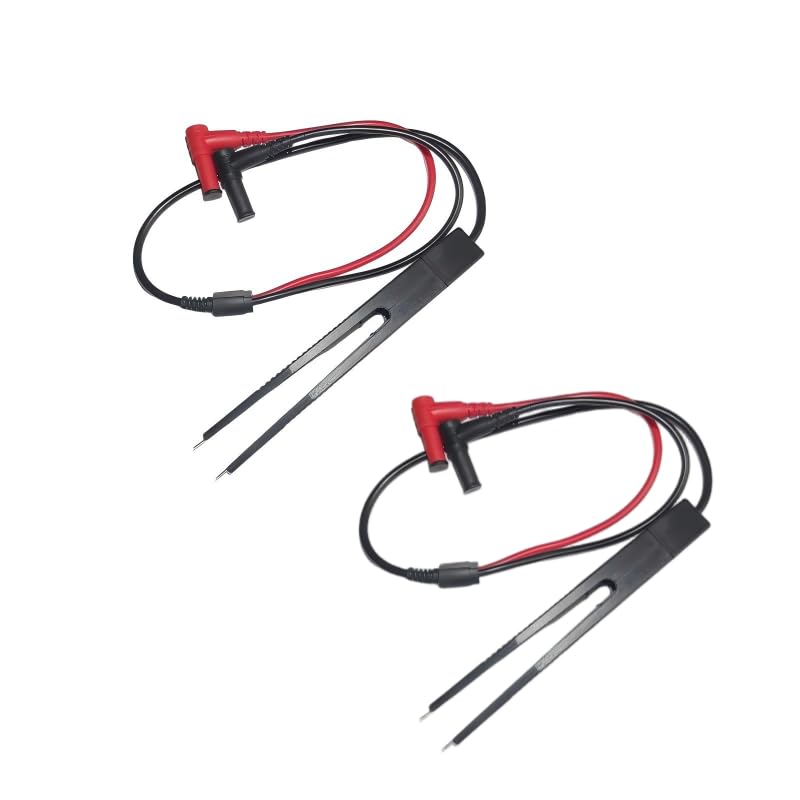 [Australia - AusPower] - 2 PCS LCR Meter Test Clips for Inductance Measurement-Multi-Tester Probes with SMD Component Testing for Capacitance/Resistance/Inductor Diagnostics 
