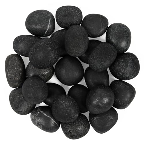 1.1lb Bulk Tumbled Shungite Stones Polished Natural Shungite Crystal
