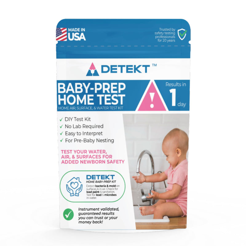 [Australia - AusPower] - Nursery Prep Kit for Expecting Parents – Test Air, Water, Surfaces – Mom-Approved for Peace of Mind – Prep Your Nursery with Confidence – Made in USA by Detekt 00199284448254 