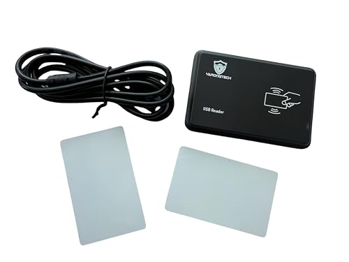 YARONGTECH 13.56MHz USB RFID Card Reader ISO14443A HF RF Reader (14H) 14H
