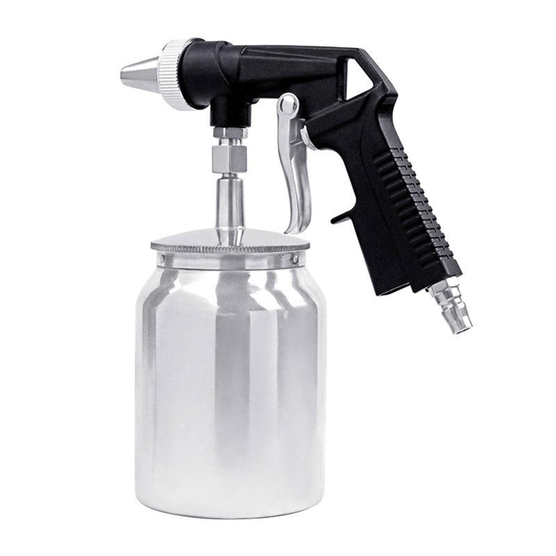 Sand Blaster Gun Compressed Air Working Pressure 6.5-8 Bar Sand Blaster Air Requirement 198 L/min, Sand Blaster, Jet Gun Suitable for Polishing, Rust Removal, Cleaning of Contaminants