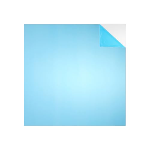 MECCANIXITY 6061 T651 aluminum sheet metal plate, 11.8 x 11.8 x 0.08 inches, silver with protective film