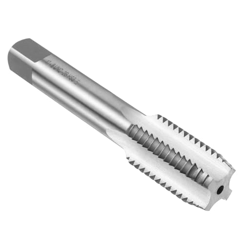 uxcell 1"-8 UNC left-hand thread plug tap, HSS6542 straight flute threading tool