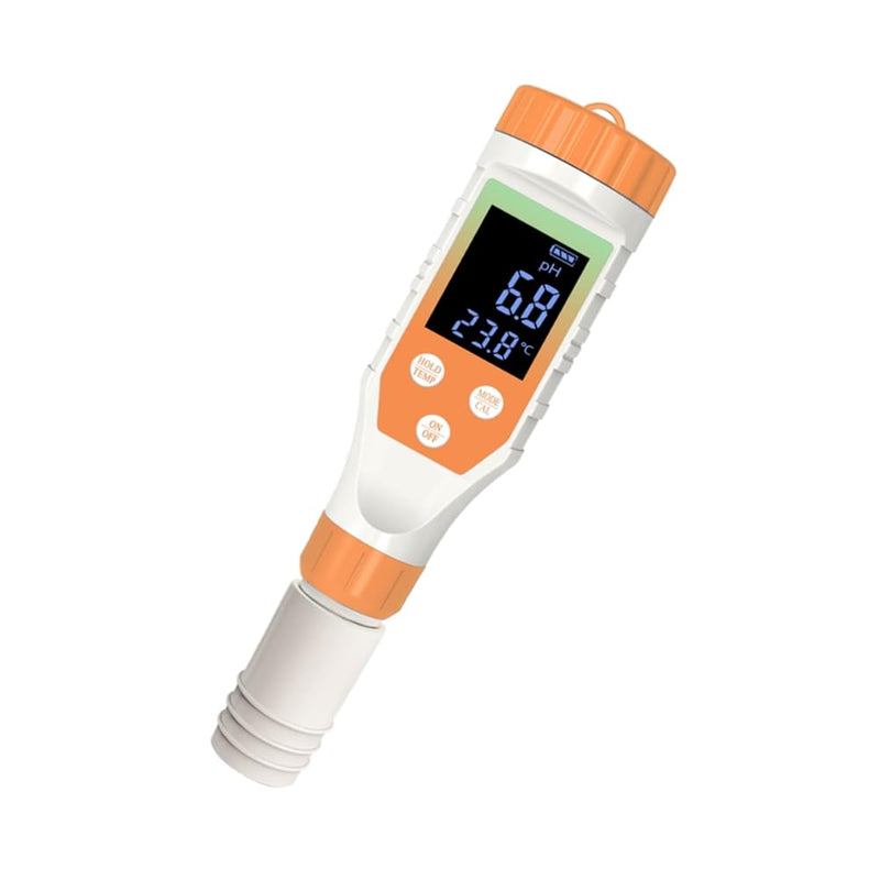 [Australia - AusPower] - 7-in-1 Smart Digital Pool Water Tester – pH, Salt, ORP, EC, TDS & Temperature Meter for Saltwater Pools, Hot Tubs, Spas, Hydroponics, Aquariums, Koi Ponds & Drinking Water Quality Analysis 