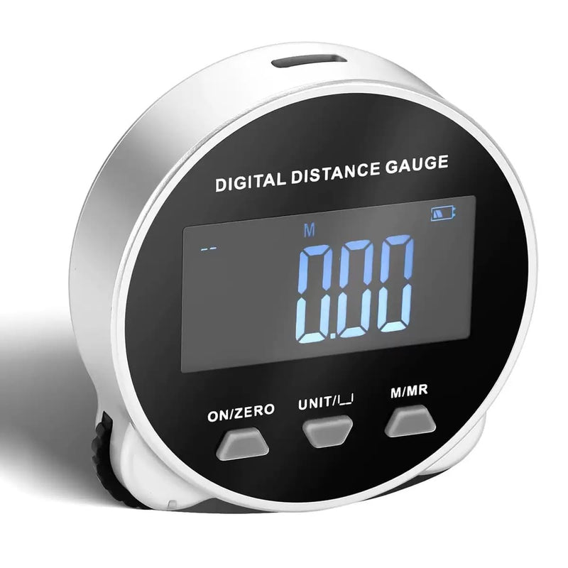 [Australia - AusPower] - Digital Measuring Wheel USB Rechargeable 652.8ft/199m High Precision Measurement with LCD Display Portable Smart Distance Measurer for Flat Curved Diameter Irregular Surfaces 