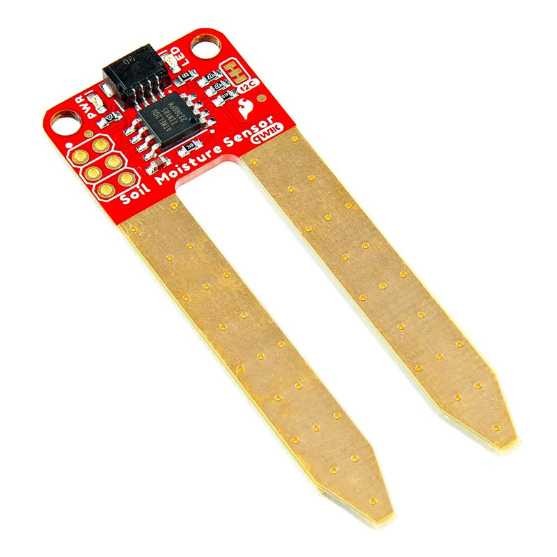 [Australia - AusPower] - SparkFun Qwiic Soil Moisture Sensor - ENIG Gold Pad - I²C Connector 