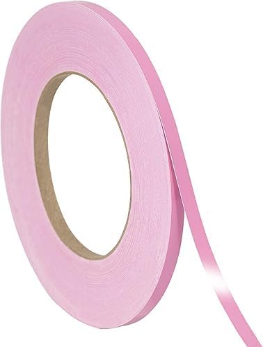 Roll Vinyl Pinstriping Solid Line Tape Racing Stripes Decal Sticker Auto Pinstripe Tape,Automotive Pinstriping Tape,Vinyl Pinstripe Tape 32 ft,Motorcycle Pinstripe (Soft Pink 1/2 Single Line) Soft Pink 1/2 Single Line