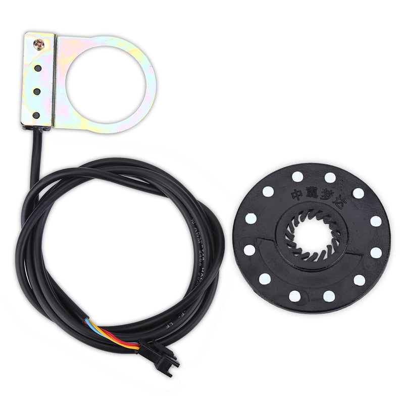 [Australia - AusPower] - 2.56in Pedal Assist Sensor, 12 Magnets Electric Bikes Sensor, Steel Integrated Pedal Sensor, PAS System Speed Sensor Cycling Accessories for Electric Mountain Bike 