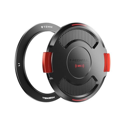 Freewell 72mm Adapter Ring with Cap for The Real Locking L1 VND/CPL System