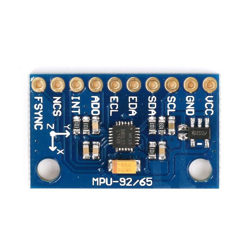 [Australia - AusPower] - MPU-6500 GY-6500 6-Axis Sensor Module ±250/500/1000/2000°/s Gyro ±2/4/8/16g Accel 16-bit ADC -40°C~85°C 20MHz SPI for STM32 Arduino Robotics 