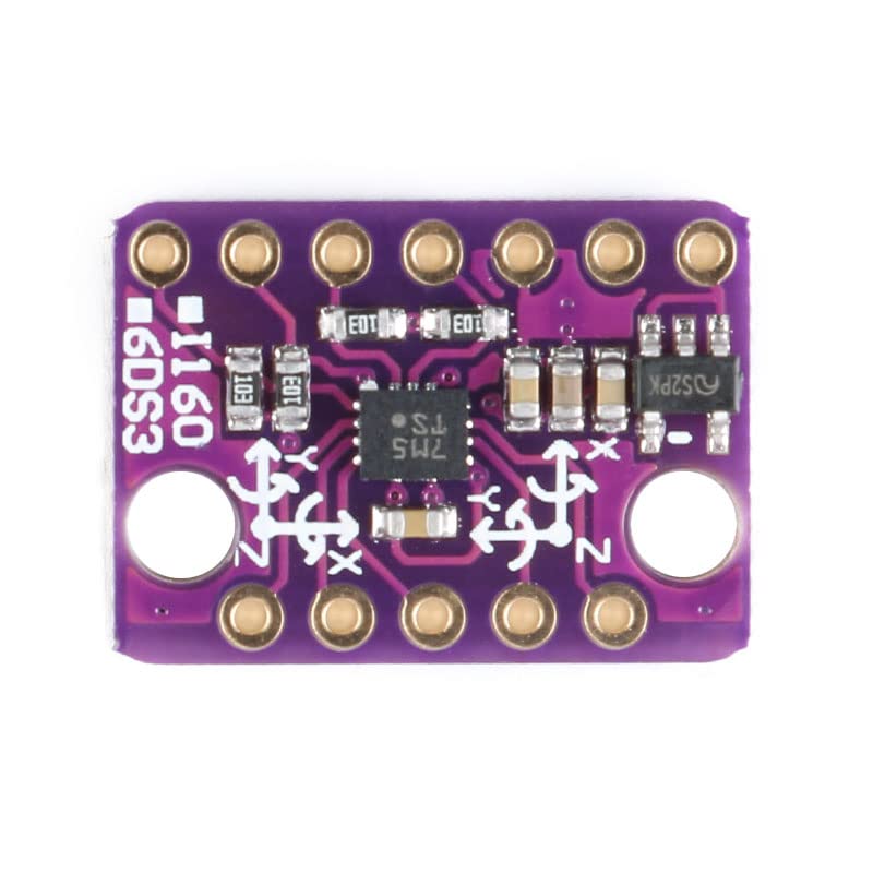 [Australia - AusPower] - GY-BMI160 6DOF IMU Sensor Module 16-bit Resolution ±2000°/s Gyro ±16g Accel I²C/SPI -40°C to +85°C for Drone Control Systems 