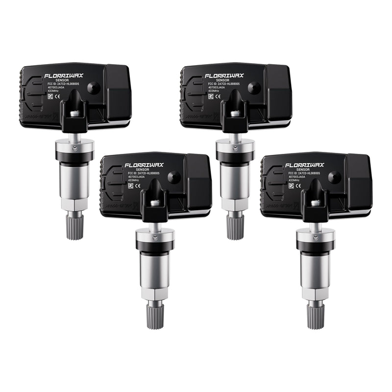 TPMS Sensor 433MHz Tire Pressure Monitoring Sensor Compatible with Nissan Altima Maxima Murano Pathfinder Infiniti. OE Replacement # 407003JA0A,407003JA0B,407009DJ0A (4Pcs)