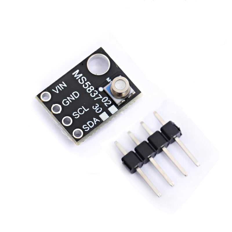 [Australia - AusPower] - Teyleten Robot GY-MS5837-02BA High Precision Gas Liquid Waterproof Pressure Sensor Module I2C 