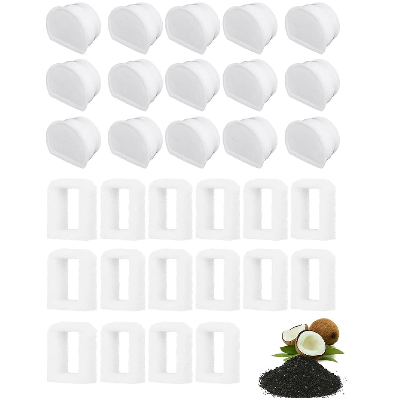 Pet Fountain Filter Replacement Compatible with Drinkwell Fountain Stainless Steel 360 Avalon, Pagoda Seascape and Sedona Water Bowl, Dog and Cat Pet Water Fountain Prefilters 16