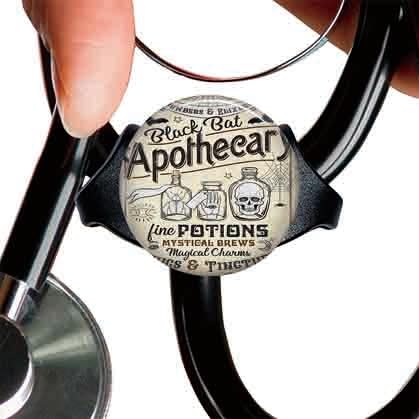 [Australia - AusPower] - Line Potions StethoscopeTag Personalized,Nurse Doctor StethoscopeID Tag Customized, Medical StethoscopeName Tag,Ideal for Anyone That uses a Stethoscope, Nursing Students,etc. 