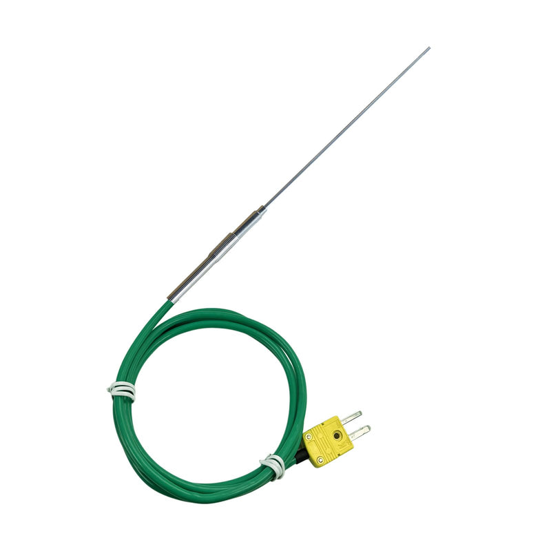 [Australia - AusPower] - TL1915 Type K Thermocouple Probe Length 6 in/0.06 inSilicone Teflon Cable Length 47 in Measurement Range 50°F to 1500°F (6 in / 0.06 in) 6 in / 0.06 in 