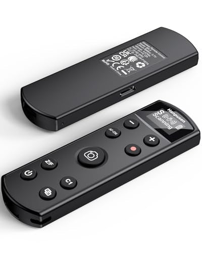 for Sony Rechargeable Wireless Remote Control Camera Shutter Release Black for Sony