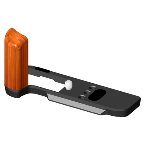 X-M5 L Plate Hand Grip,Wooden X-M5 XM5 L Bracket Handle for FUJIFILM X-M5 Camera,Compatible with ARCA Interface.