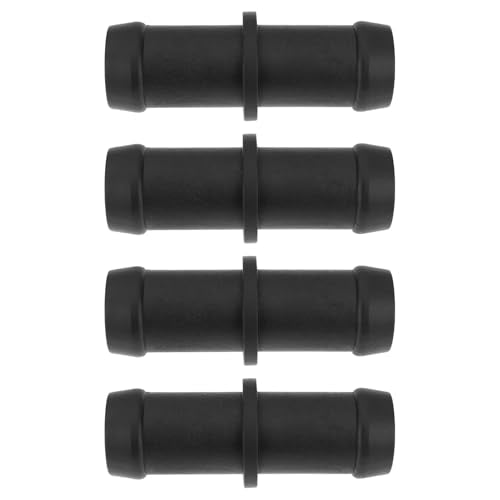 4pcs 18mm Coolant Hose Connector Pipe for 18mm ID Car Hose Pipes