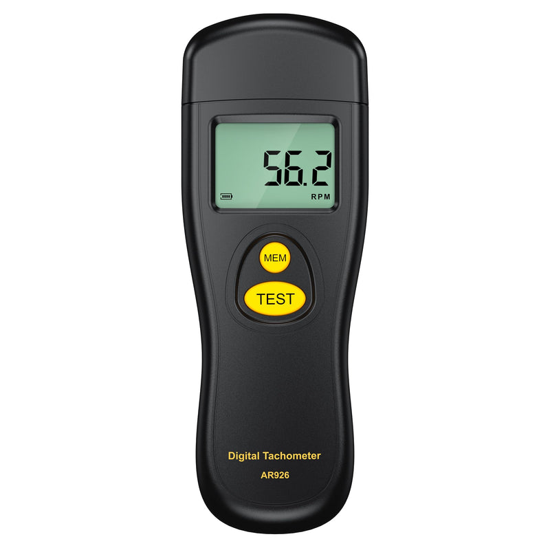 [Australia - AusPower] - Digital Tachometer, Noncontact Laser Photo Sensor with 30 to 99,999 RPM Accuracy, RPM Gauge Meter 