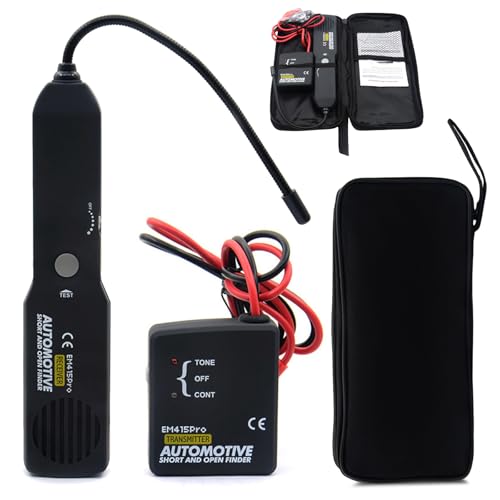 Cable Break Detector, Cable Tracker, Cable Finder, Cable Tester, EM415PRO, Cable Tracker, Network Cable Tester, Multifunctional Cable Checker Line Finder, Car Repair Tool, Network Cable Tester