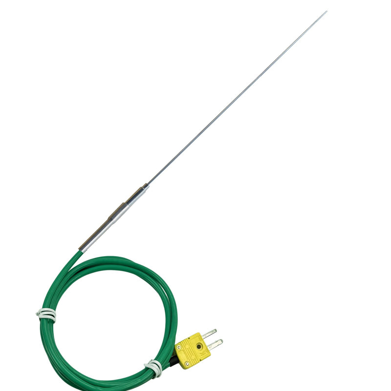 [Australia - AusPower] - TL1911SL Type K Thermocouple Probe -40°F to 1500°F Silicone Cable Length: 47 inches Type K Thermocouple Length: 12 in / 0.04 in 
