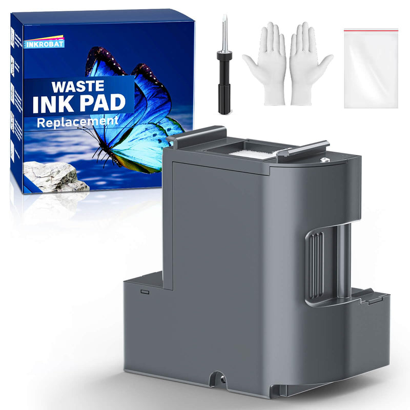 [Australia - AusPower] - Waste Ink Pad Replacement with Reset Software for Ecotank ET-2850 ET-2760 ET-2750 ET-2700 ET2850 ET2760 ET2750 ET2700 2850 2760 2750 2700 Printer, Maintenance Box with Reset Software 