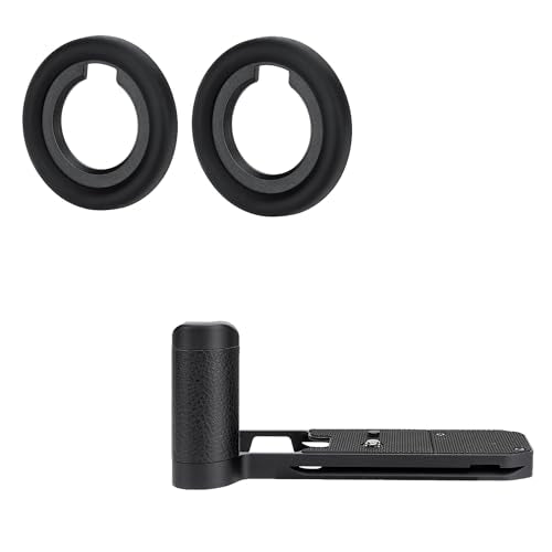 JJC 2-Pack DK-33 Soft Eyecup Eye Cup Eyepiece & Metal Hand Grip Handgrip Bracket for Nikon Zf Z f Camera, Nikon Zf Camera Accessories