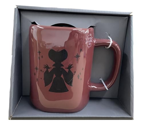 Rae Dunn Halloween Coffee Mug, It's Just A Bunch of Hocus Pocus, Maroon Color Changing Mug Maroon - Color Changing