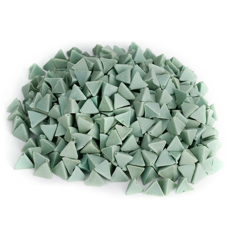 Rock Tumbling Media, Resin Abrasive Tumbler Media Polishing Beads for Rock Tumbler Vibration Machine