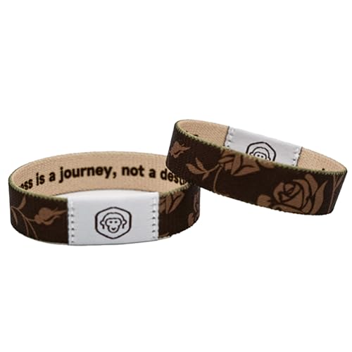 Bible Verse Bracelets - The Prayer I Share Cross Bracelet for Women, Brown Large (7.5inches)