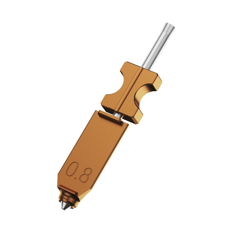 FLASHFORGE AD5X 3D Printer 0.8mm Nozzle Assembly, 30S Quick-Detachable Nozzle,Max 300℃ High Temperature & High Flow 32mm³/s Nozzle for AD5X 3D Printers 0.8mm for AD5X