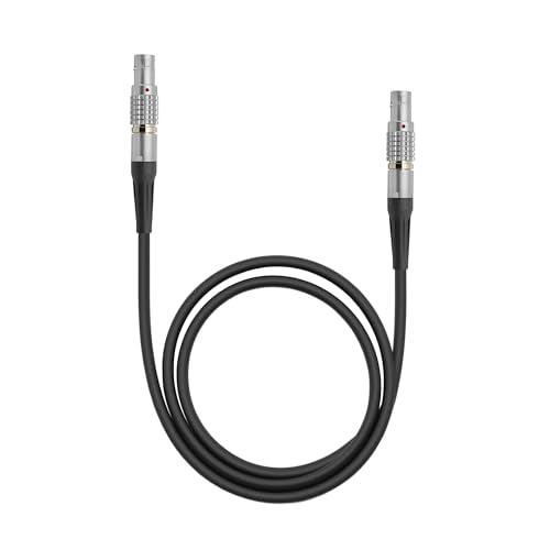 0B 2-Pin LEMO-Compatible Male to Male Power Cable Compatible with Lemo, Teradek Bond/Bolt, ARRI Alexa, Z CAM E2, DJI RS2/RS3, Tilta Float, SmallHD Cine, Vaxis, Blackmagic, 39”