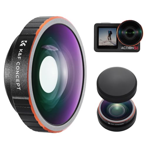 K&F CONCEPT Wide-Angle Lens for DJI Osmo Action 5 Pro