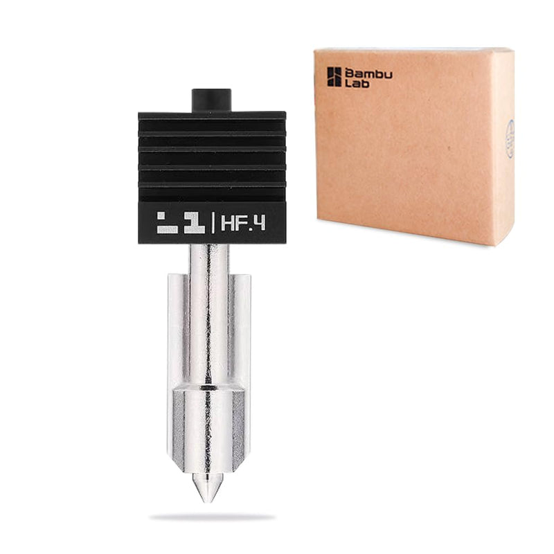 Bamboo Lab Original H2D High Flow Hotend with Hardened Steel Nozzle High Temp Extruder Hot End Replacement for Bambu Lab H2D Combo/H2D Laser (0.4MM) 0.4MM