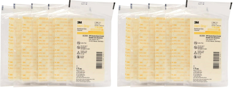 [Australia - AusPower] - 3m Steri Strip Skin Closure - 1" x 5" - 4/Envelope - Pack of 10 5 Count (Pack of 2) 