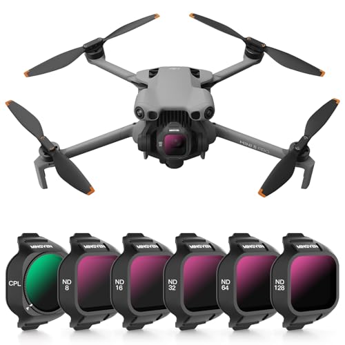 Mini 5 Pro ND Filters - 6 Pack (CPL,ND8,ND16,ND32,ND64,ND128) Mini 5 Pro