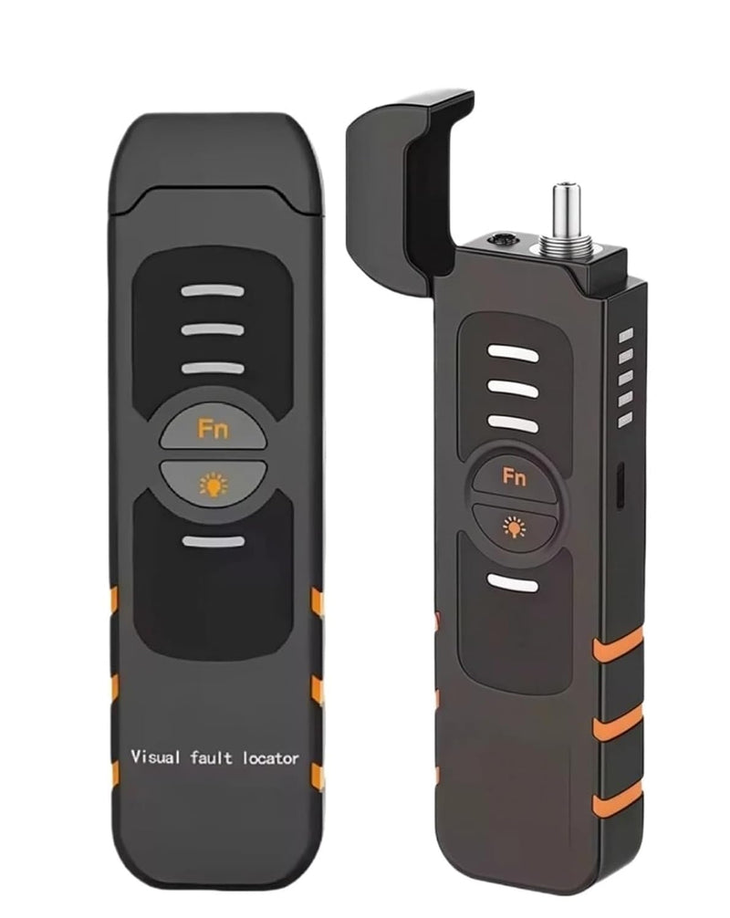 Fibre Optic Cable Visual Fault Locator 15 KM, 2.5 mm FC SC ST Universal Interface, Laser Pointer VFL Tester FTTH Fibre Tester for Testing Fibre Network Cables