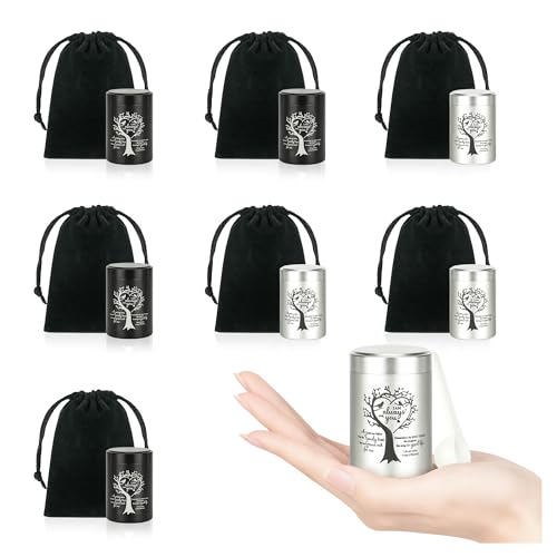 Small Urns for Human Ashes Keepsake for Funeral Favors, Dog Urns for Ashes