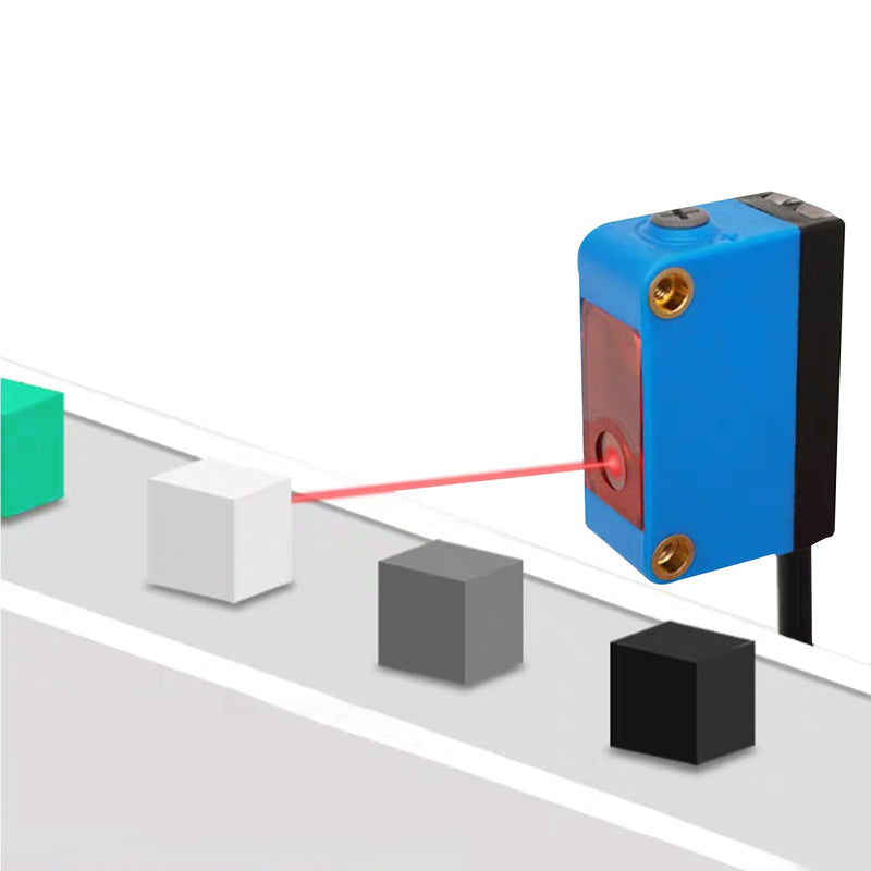 [Australia - AusPower] - 1 Pieces BGX-35N photoelectric Switch, Background Suppression Diffuse Photoelectric Sensor Detection Distance10-450MM, 12-24 VDC, NPN Output 1 
