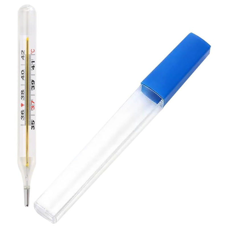 [Australia - AusPower] - Toyvian Oral Temperature for Adults and Kids - Glass Temperature Accurate Easy Reading, Fast Reading Fever Indicator 
